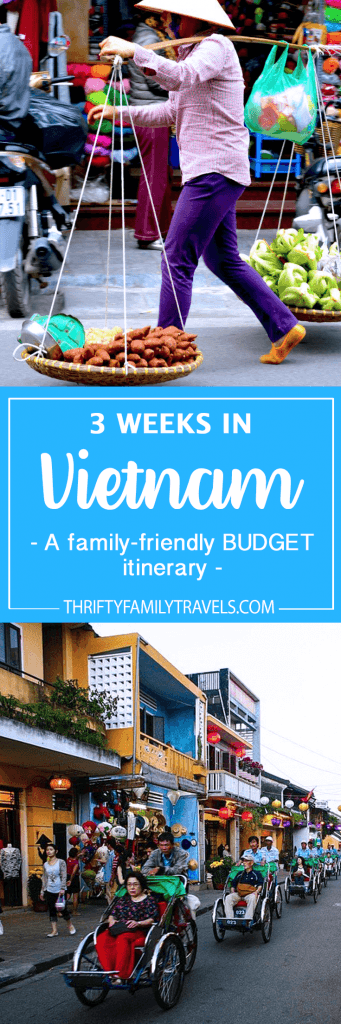 Budget family travel for your trip to Vietnam | www.thriftyfamilytravels.com