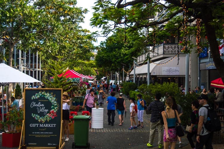 Southbank Markets Brisbane