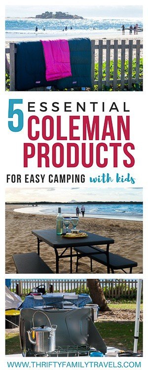 Coleman camping equipment