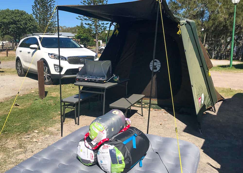 coleman camping gear