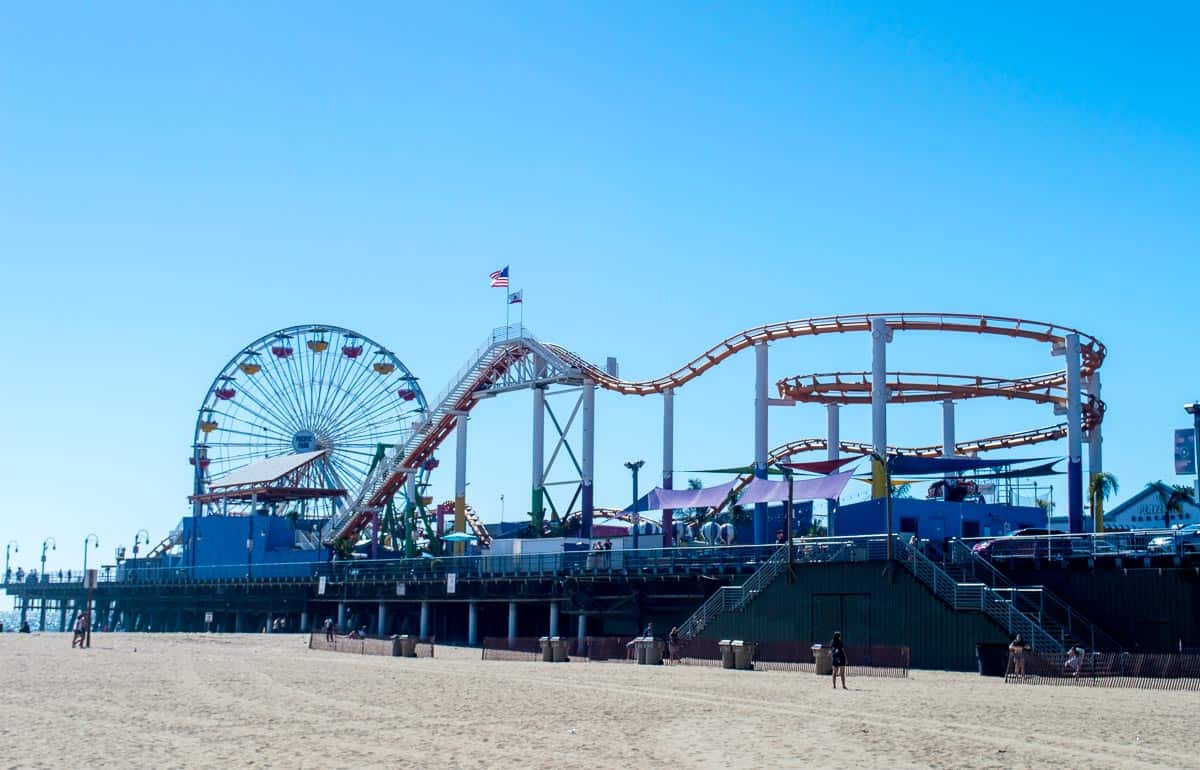 Santa Monica Pier - Family things to do in Los Angeles