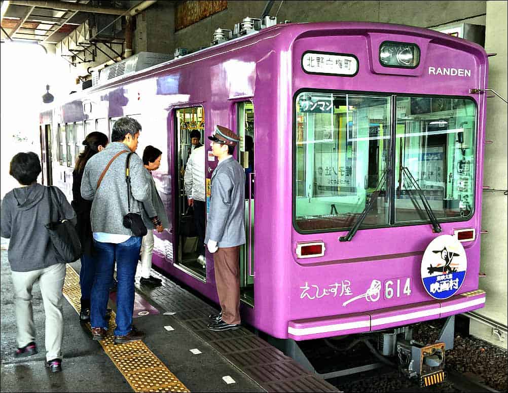 Randen Line - Family things to do in Japan