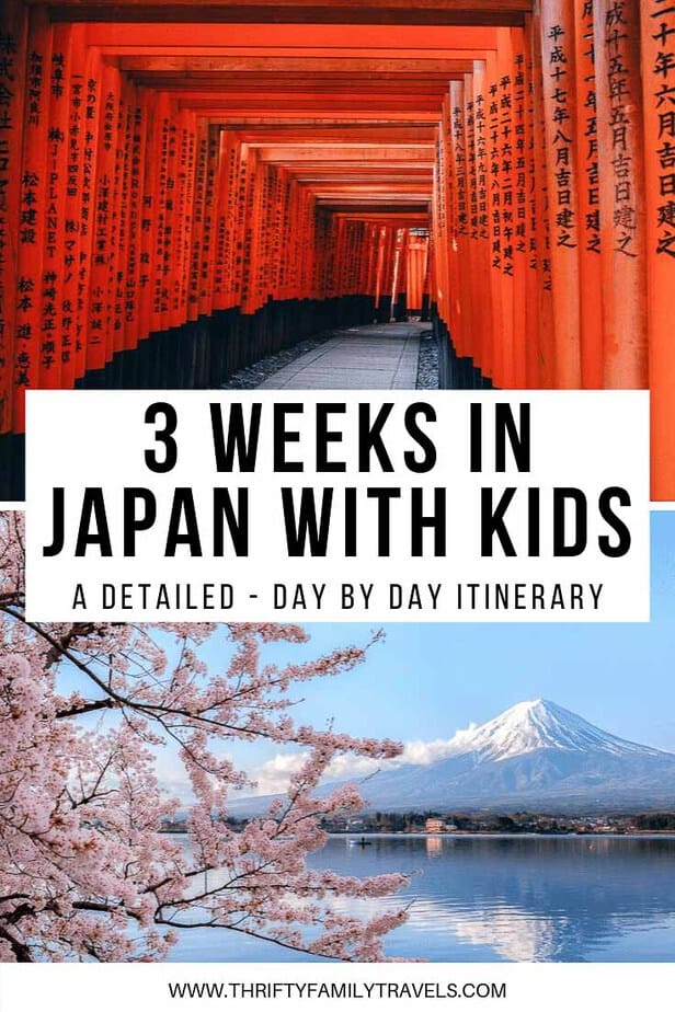 3 weeks Japan itinerary