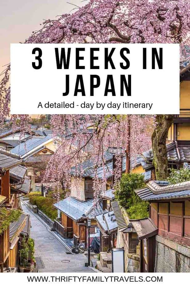 3 weeks Japan itinerary