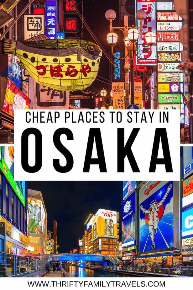Cheap places to stay in Osaka