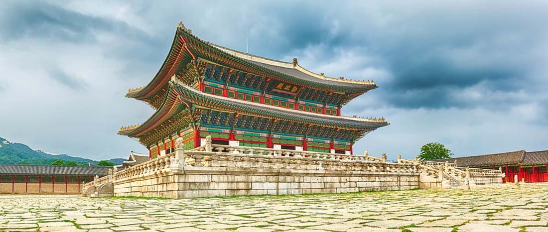 Gyeongbokgung Palace. South Korea