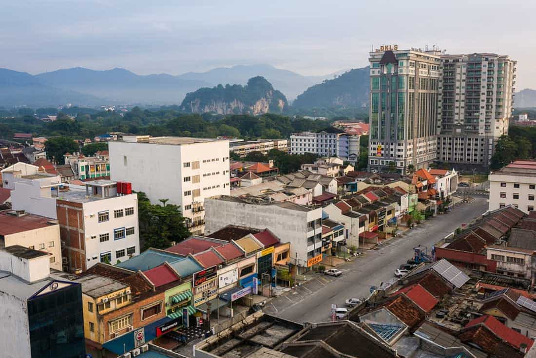 View of Ipoh town