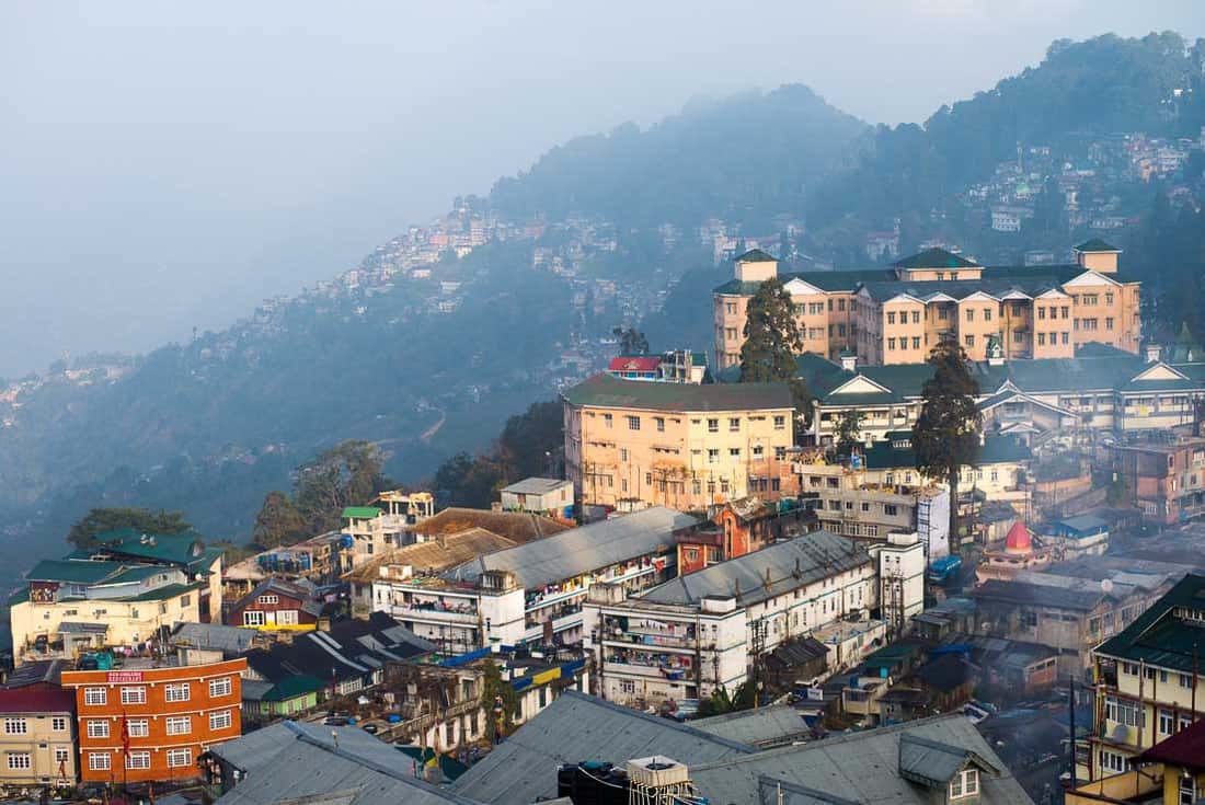 Darjeeling hill town