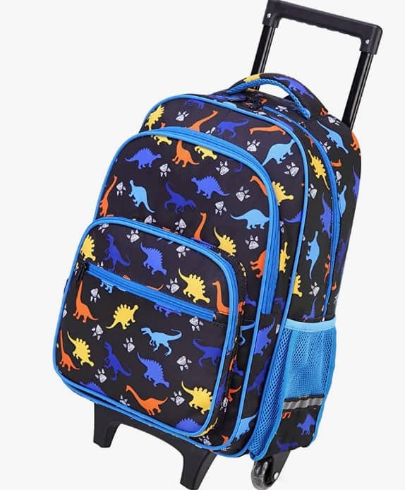 young travel backpack