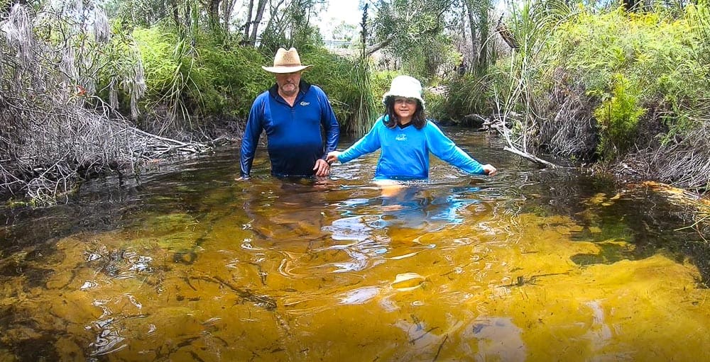 Things to do Rainbow Beach with Kids - Seary Creek