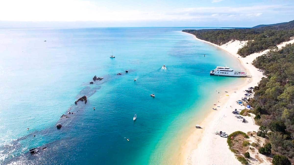 day trips from brisbane to moreton island