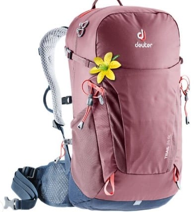 young travel backpack