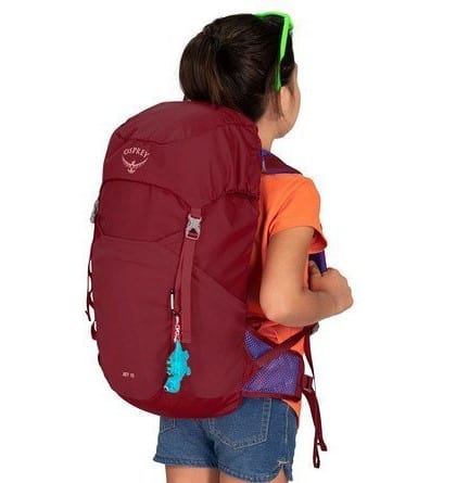 young travel backpack